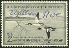 US RW23 XF Used Duck Stamp From 1956 - Duck Stamps