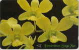 # SINGAPORE 83SIGA Dendrobium Singa Mas 10 Landis&gyr -fleurs,flowers-  Tres Bon Etat - Singapore