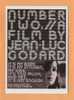 AC008 Number Two Numéro Deux Jean-Luc Godard Affiche Film. News Prod. 57234.Format Mais Pas Carte Postale - Affiches Sur Carte