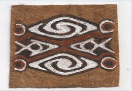 Papoeakunst Op Geklopte Boomschors - Ornament Motief - Irian Jaya - Nieuw Guinea; Indonesië - - Art Asiatique