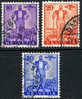 Switzerland B77-79 XF Used From 1936 - Used Stamps