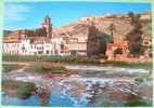 Spain 1993 Illustrated Postcard Orihuela Alicante Sent To Nicaragua - Church - River - Lettres & Documents