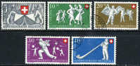 Switzerland B201-05 XF Used From 1951 - Used Stamps
