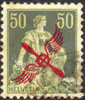 Switzerland C2 XF Used Airmail From 1919, Expertized - Gebruikt