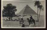 EGYPTE........CAIRE....PYRAMIDE DE CHEFREN.......ECRITE... .  ..  ......‹(•¿•)› - Autres & Non Classés