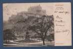 SCOTLAND MIDLOTHIAN - CP EDINBURGH - CASTLE FROM PRINCES GARDENS - WAVERLEY SERIES - PRINTED IN SAXONY - 1903 - Midlothian/ Edinburgh