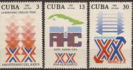 Cuba 2283/85 ** Organismos. 1981 - Unused Stamps