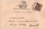 MONACO-MONTE CARLO DU 7-1-1901/SUPERBE CARTE - Altri & Non Classificati