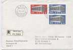 Norway Registered FDC EUROPA CEPT 28-4-1969 Sent To Germany - FDC
