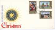 New Zealand FDC Christmas Complete Set 4-10-1978 - FDC