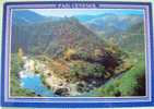 France 1988 Illustrated Postcard Sent To Belgium - Cevennes Mountains Rivers Harvest Event Cancel Machine - Covers & Documents