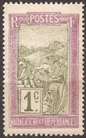 MADAGASCAR..1908..Michel # 74...MLH. - Unused Stamps
