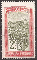 MADAGASCAR..1908..Michel # 75...MLH. - Nuevos