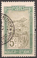 MADAGASCAR..1908..Michel # 77...used. - Usati