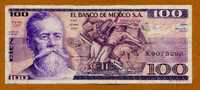100 PESOS  "MEXIQUE"  1981  Ble 51 - Mexique