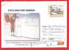 ROMANIA 2005 Postal Stationery Cover.Uca Marinescu Professor At South Pole 24.12.2001 - Climat & Météorologie