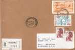 Enveloppe En Recommandée De 1990 - Tarifs Postaux