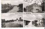 GOURNAY Sur MARNE 93 Carte Multivues Mairie Plage Les Rives Editions Art Raymon Carte Dentelée Véritable Photo - Gournay Sur Marne