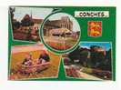 CONCHES -  4 Vues Et Blason - N°  106 - Conches-en-Ouche