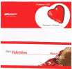 RIF.3-  TELECOM ITALIA    - CAT. C. & C. F3024FU - SAN VALENTINO 1999 -  FOLDER SENZA SCHEDE - Public Special Or Commemorative