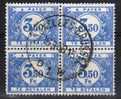 TX 48 Bloc De 4  Obl BXL - Stamps