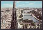 PARIS - LA SEINE VUE DU HAUT DE NOTRE DAME -  ÉDITIONS ALFRED ZIETHEN - La Seine Et Ses Bords