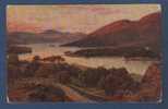 CUMBRIA - CP CONISTON WATER FROM BEACON CRAG - SALMON SEVENOAKS - FROM ORIGINAL WATER COLOUR DRAWING BY A. DE BREANSKI J - Autres & Non Classés