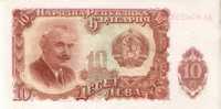 BILLETE DE BULGARIA DE 10 LEBAS  (BANKNOTE) SIN CIRCULAR - Bulgaria