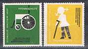 Alemania 2 Label. Cinderellas. Phenninghilfe - R- & V- Viñetas