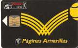 CP-060 TARJETA DE PAGINA AMARILLAS DE 2000 PTAS Y TIRADA 37000 - Commemorative Pubblicitarie