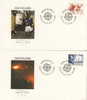 DENMARK FDC MICHEL 730/31 EUROPA 1981 - 1981