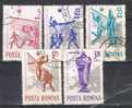 Rumania Num 1937-1941, Cat Yvert. Volley Ball. Sports - Used Stamps