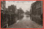 Amay - Chaussée De Liège.  Photo-carte Très Animée - Inondations Du 1er Janvier 1926. - Amay