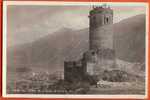 H1186 Martigny, La Tour De La Batiaz, La Pierre à Voir, Vallée Du Rhône.Cachet Martigny En 1934,Timbre Manque.Décoppet - Martigny