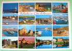 France 2007 Illustrated Postcard To Nicaragua - Sea Beach Cote D'Amour Castle Boat Anchor Salt Production - Storia Postale