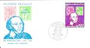 FDC 700  POLYNESIE  N° 141  ROWLAND HILL - TIMBRE Sur TIMBRE - FDC