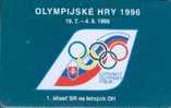 # SLOVAKIA 35_96 Olympijske Hry 50 Ods -sport- Tres Bon Etat - Slovakia