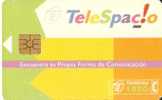 CP-081 TARJETA DE TELESPACIO DE TIRADA 200000 - Herdenkingsreclame