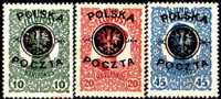 Polonia - Serie Cpl 3 Valori Nuova * - Unused Stamps