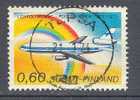 Finland 1973 Mi. 738  0.60 (M) Airtraffic Luftverkehr Douglas DC-10-30 Deluxe TEPSA Cancel !! - Usati