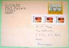 Hungary 1994 Cover To Nicaragua - Castle Marstonsvar In Brunswick + Mailbox - Storia Postale