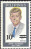 PHILIPPINES 1972. John F Kennedy.OVPT:new Val. ERROR: Shift Yellow   [Fehler, Erreur, Erreur, Errore,fout] - Kennedy (John F.)