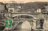 CPA - 63 - OLLIERGUES - Les Deux Ponts - 353 - Olliergues