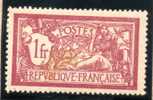 FRANCE : TP N° 121 * - Unused Stamps