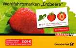 Duftende Erdbeere Bund MH, Skl. 4-Block ** Plus Einzeln 30€ - Other & Unclassified
