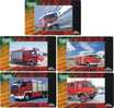 A04093 China Fire Engine 5pcs - Bomberos