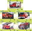 A04095 China Fire Engine 5pcs - Brandweer