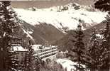 BERGHOTEL SCHATZALP. DAVOS (1560 M) GEGEN PISCHAHORN. - Davos