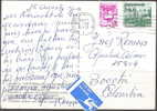 S752.-.ISRAEL  .-. 1973.-. CIRCULATED POSTCARD  FROM NAZARETH TO BOGOTA-COLOMBIA. - Cartas & Documentos