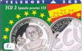 Denmark ECU ESPANA (2) SPAIN PIECES ET MONNAIES MONNAIE COINS MONEY PRIVE 11.000 EX - Sellos & Monedas